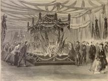 Abraham Lincoln Funeral in Chicago - Special Catafalque
