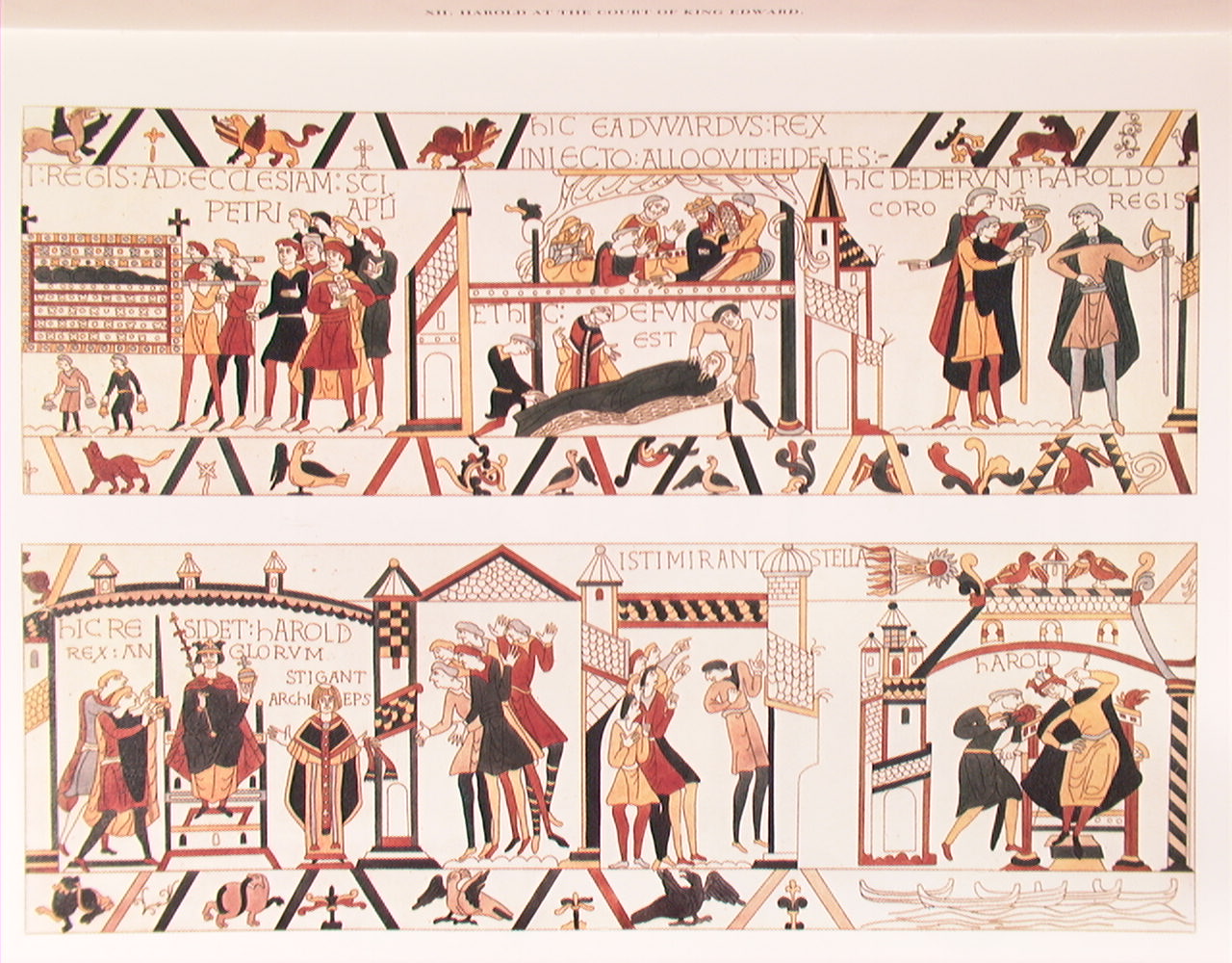 Bayeux Tapestry Isti Mirant Stella Panel