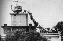 People Fleeing Saigon on April 29, 1975