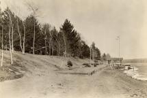 Little Bohemia - Beach Provides Route of Escape