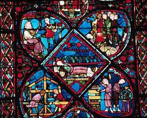 Bourges Cathedral, 13th Century Stained Glass