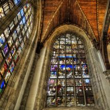 Amsterdam - Wooden Vaults and Stained Glass