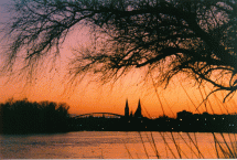 Szeged and the Tisza River