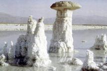Salt Formations of the Dead Sea