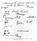 Amistad Captives - Signatures