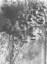 U.S. Bombs Destroy Kawasaki Plant in Tokyo