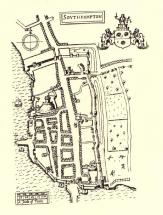 Pilgrims' Journey - Southampton Map