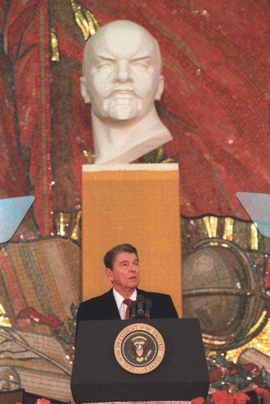 President Reagan Speaks To Students At Moscow State University President Reagan Speaks To Students At Moscow State University
