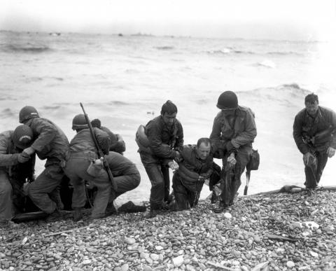 D-Day - Americans Land on Normandy's Coast World War II
