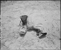 Worn-out Combat Boots