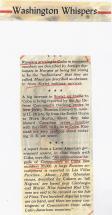Washington Whispers 