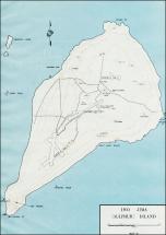 Map of Sulphur Island