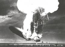Hindenburg Burning at Lakehurst