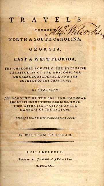 Travels of William Bartram