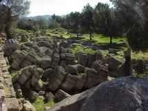 Ancient Olympics - Columns in Ruins 