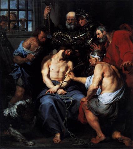 Trial of Jesus - Crown of Thorns Visual Arts Philosophy Trials