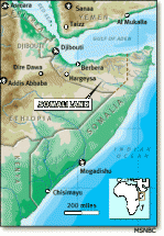 Map of Somalia