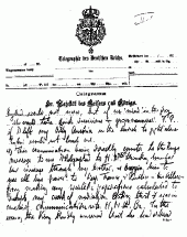 Kaiser Wilhelm - Letter to Woodrow Wilson, Page 2