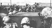 Marines Coming Ashore in Iwo