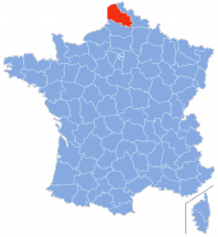 Pas De Calais - Map Locator