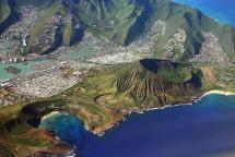 Aerial View of Oahu