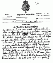 Kaiser Wilhelm - Letter to Woodrow Wilson, Page 3