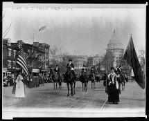 Women Suffrage - Freedom March Photo, 3 March 1913