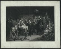 Mayflower Compact - Signing the Document