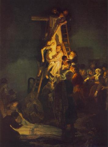 Rembrandt - Descent from the Cross Visual Arts Philosophy Trials