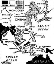 Map - Location of Manchukuo