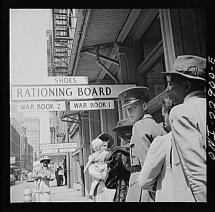 Standing in Line for Rations