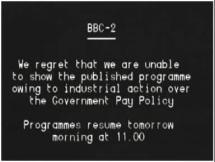 Chaos in Britain - BBC Goes Off-Air