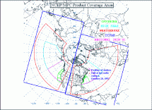 Position of the Andrea Gail at the Last Message