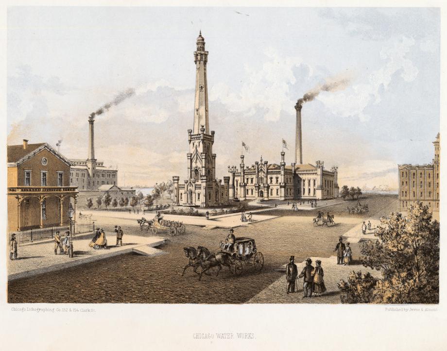 Chicago Water Works Before the Fire