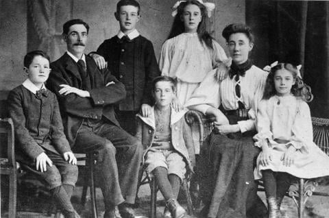 The Goodwin Family, all passengers on the RMS Titanic    