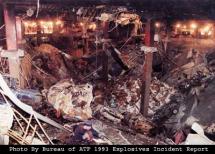World Trade Center - Photo of 1993 Bomb Damage
