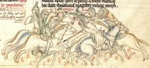 Saladin Defeats Guy de Lusignan at the Horns of Hattin