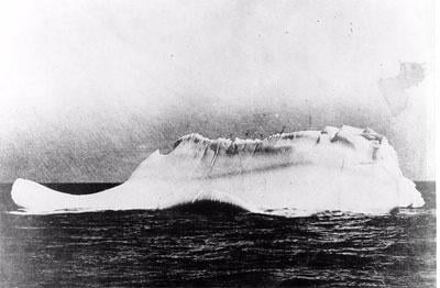 The Iceberg struck by Titanic  