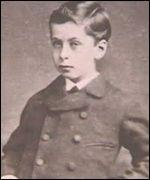 James Mathew Barrie Photo as a Child