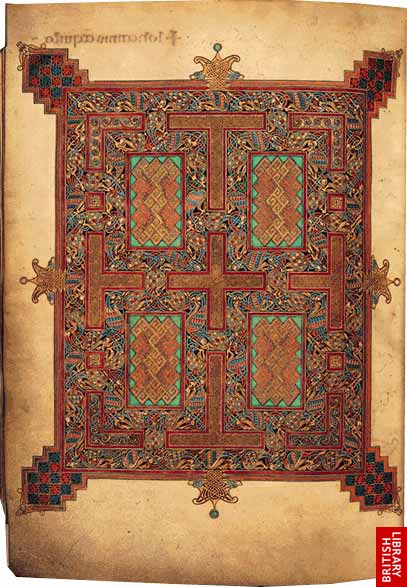 The Lindisfarne Gospels