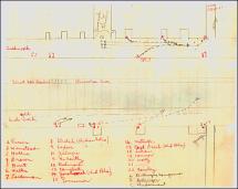 Dillinger Stakeout at the Biograph - Drawing