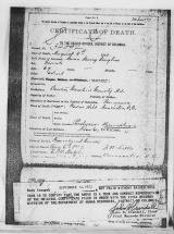 Anna Murray Douglass - Death Certificate
