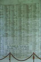 USS Arizona - Wall of Remembrance