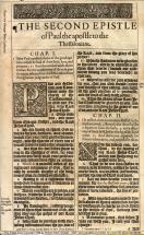 First Edition KJV - II Thessalonians