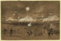 Battle of Chancellorsville - Forming Union Lines