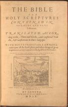 The Geneva Bible