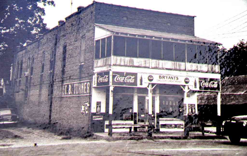 Bryant's Grocery as It Appeared in 1955