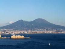 Vesuvius Looming over the Bay of Naples