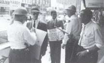 Medgar Evers - Arrested for Woolworth Picketing