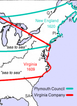 Virginia - Territory of Early Settlement